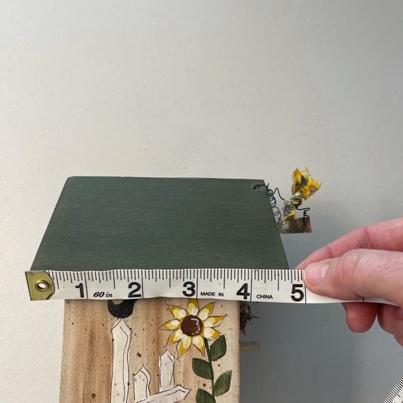 Decorative Birdhouse Hand Painted - Picture 6 of 9